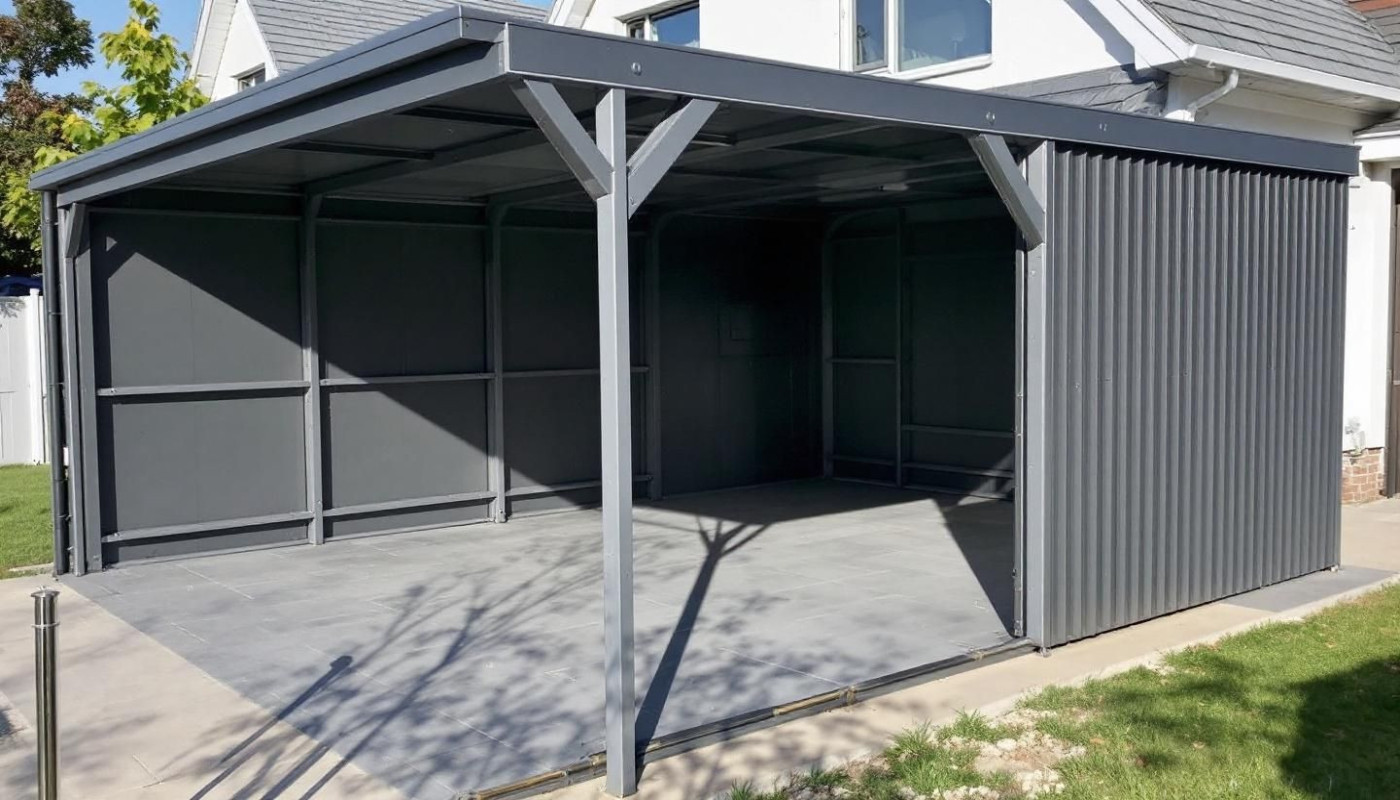 Comment choisir le bon abri métallique pour votre vélo ou moto ?